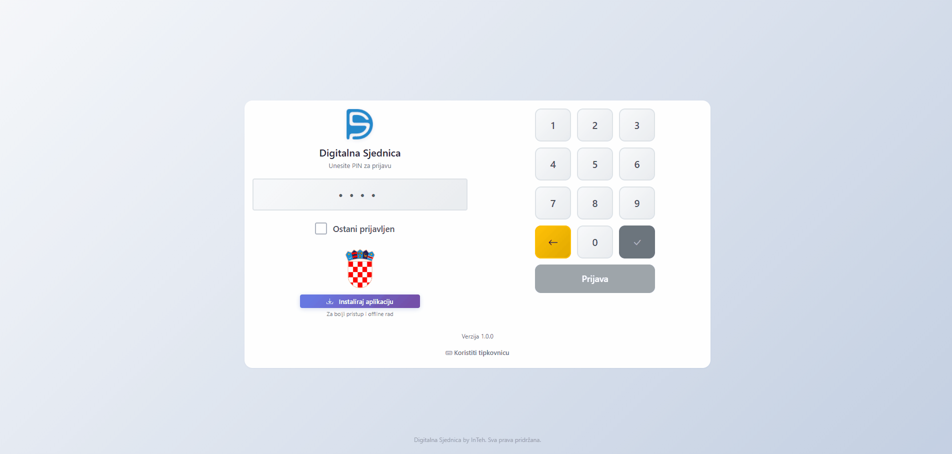 Digitalne Sjednice CMS Demo